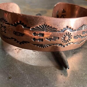 Navajo Copper Bracelet - Etsy
