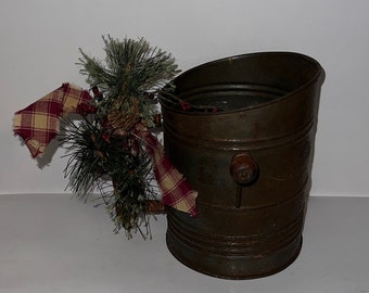 Bromco sifter, vintage sifter, vintage kitchen, Christmas sifter, primitive Christmas, tiered tray, farmhouse kitchen, repurposed sifter