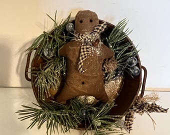 Gingerbread pan, Christmas decor, Gingerbread collector