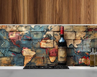 Tempered Glass Backsplash-Green Backsplash Tiles-Bronze Backsplash-Bronze Splashback Stove Back Cover-Backsplash Behind Stove