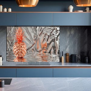 Tempered Glass Fruit Backsplash Design-Cooker Wall Backsplash Panel-Glass Splashback For Kitchen Panel Design-Fruits Splashback-Fruit Decor