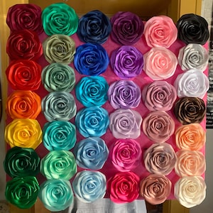 100 Pre-made Ribbon Petals