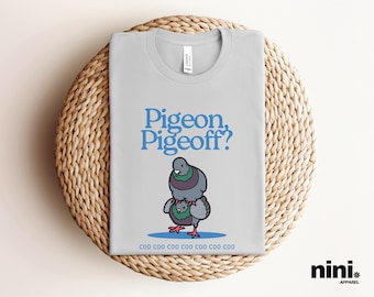 Camiseta divertida de paloma, regalo para amantes de las palomas, camiseta inapropiada, camiseta de la generación Z, camiseta de paloma, camiseta de paloma, camiseta con gráfico de paloma, camiseta de pájaro