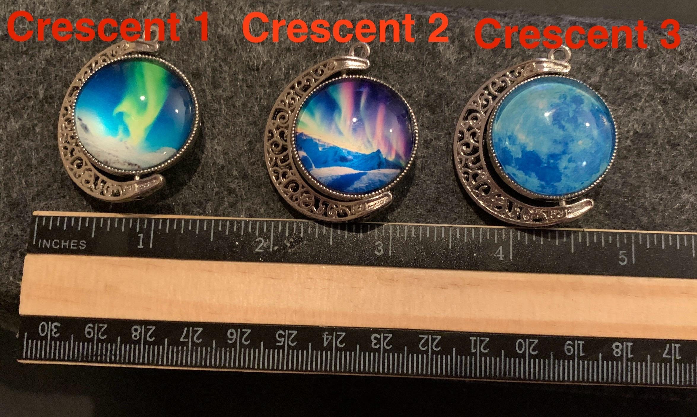 Pendants: Keys, Owls, & Crescents