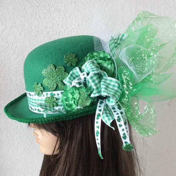 st pattys day derby hat
