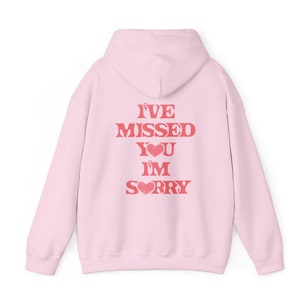 I've missed you I'm sorry Gracie Abrams Sweatshirt - TSOU tour outfit gracie abrams merch for music fan -Christmas gifts for friend teenager