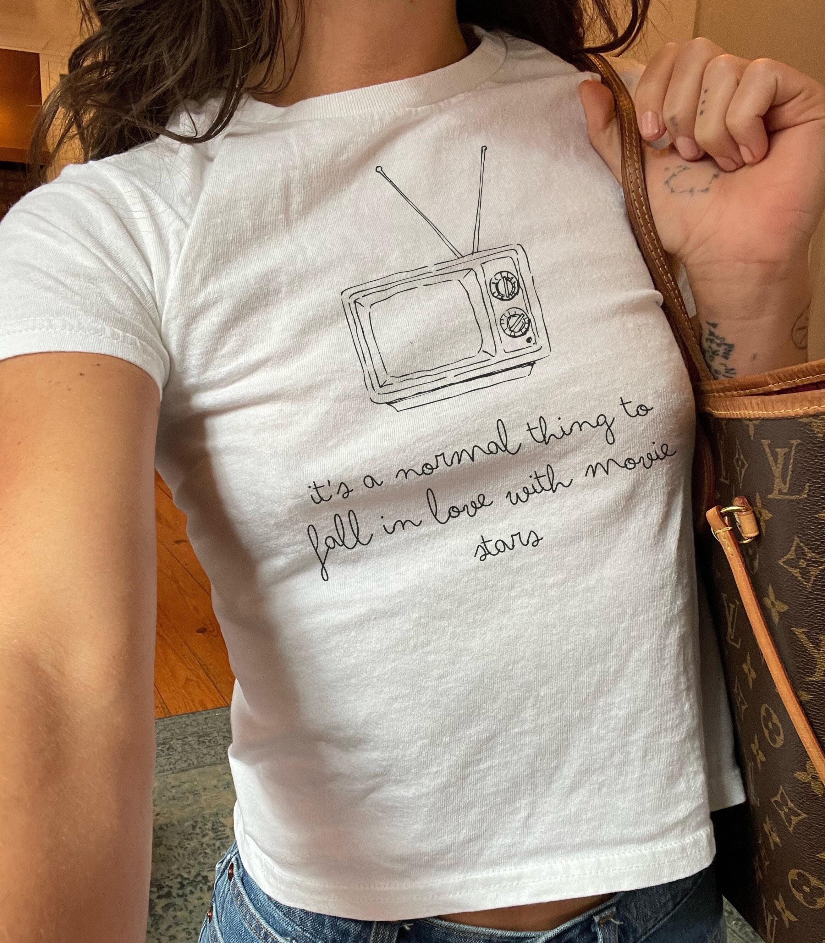 Gracie Abrams 'Normal Thing' Baby Tee - The Secret of Us Tour Merch