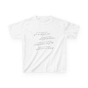 Ribs Lorde Shirt &quot;You&#39;re the only friend I need&quot; - Pure Heroin Melodrama Lorde Ultrasound Tour Shirt, Music 90s Baby Tee y2k - Virgin Lorde
