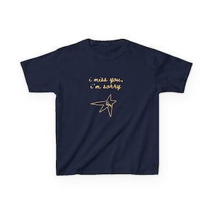 I miss you I'm sorry Gracie Abrams Baby Tee - Gracie Abrams Shirt The Secret of Us merch - 90s Baby Tee y2k - Indie Pop Music T-shirt