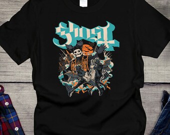 New Fashion Men Women Ghost Band 3D Printed Casual Short Sleeve T-shirt S17 New Fashion Men Women Ghost Band 3D Printed Casual Short Sleeve T-shirt S17