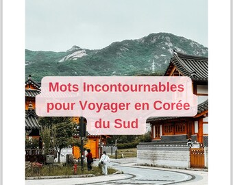 Guía de viaje de Corea del Sur: vocabulario y frases esenciales en coreano para viajeros | Libro electrónico con audio