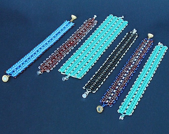 Bracelet Freeway, Beaded Tutorial