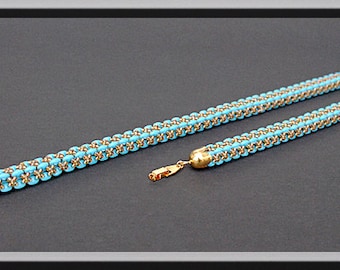 Super Duo Square Rope. Beaded Tutorial.