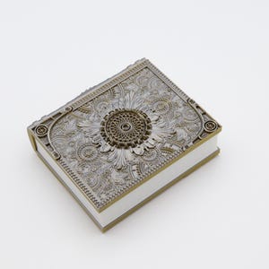 Handwerker, Steampunk Wälzer. Würfel, Kartenspiel, Rolling Tray Aufbewahrung, Gold Silber, D&D, Rollenspiel, Karten- und Würfelspiel