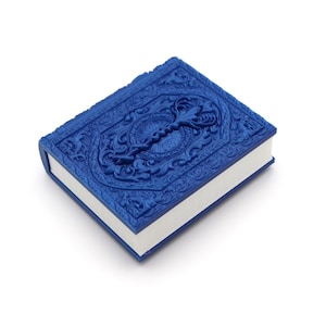 Druida / Livro de Tomo Mágico. Dados, Cartas, Armazenamento de Bandeja Rolante, Azul Brilhante, Dungeons and Dragons, DnD, D&D, Jogo de RPG, Jogos de Cartas e Dados