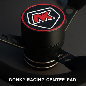 Sim Racing Center Pad – 70mm PCD Rattnavskydd – Magnetiskt Utbytbart Skydd – Gonky Racing