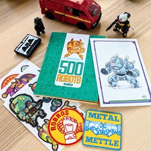 500 ROBOTS Sketchbook