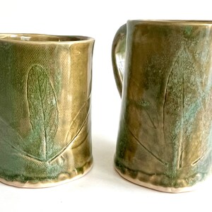 Hand Built Knot Mug in Sage I main image 0