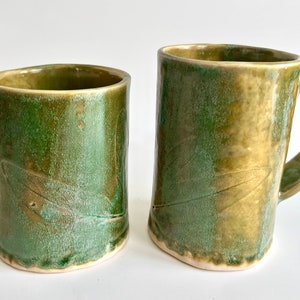 Hand Built Knot Mug in Sage I main image 1