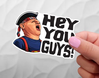 Goonies - Super Sloth - Hey You Guys Sticker