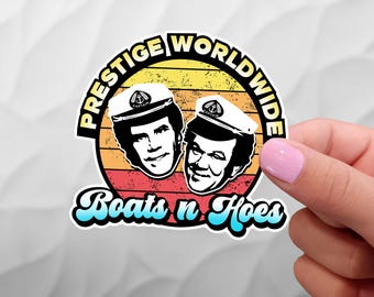 Boats n Hoes - Prestige Worldwide Sticker