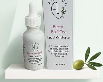 Face Oil Serum, With Buriti, Bakuchiol, Camellia, Superfruits & Green Tea
