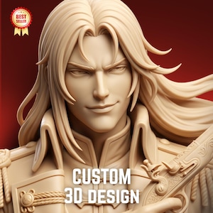CUSTOM 3D MODELING For 3D Printing, 3D Character Sculpting for Game Assets, Anime and Character 3D Modeling, 3D Miniatures, 3d Toys, STL 3D