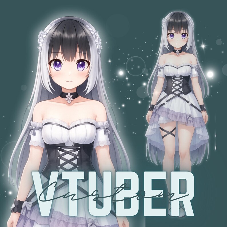 Custom Vtuber Avatar | Live2d to 3D Vroid Model | Fully Rigged With ...