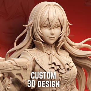 Custom 3D Model | STL File for 3D Printing | 3D Modeling | 3D Sculpting | 3D Design | 3D Printing Service | 3D Print FIles | 3D Printed Toys