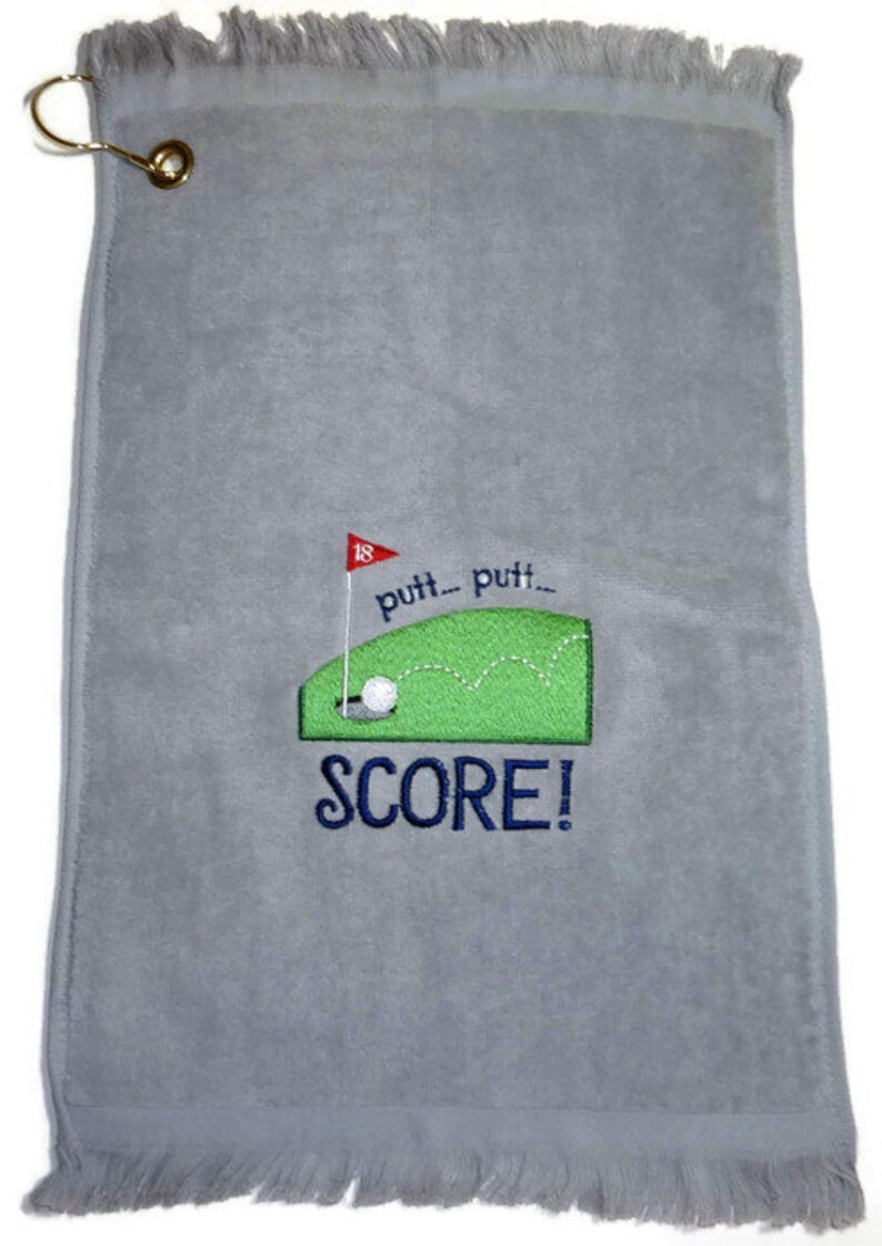 Golf Towel Women's Golf Towel Funny Golf Towel Putting Etsy