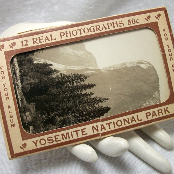 RESERVED for Alexander - Yosemite National Park California - VIntage Souvenir Photo Pack - 12 views