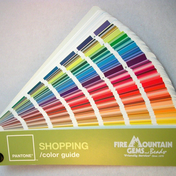 Pantone Color Guide from Fire Mountain Gems