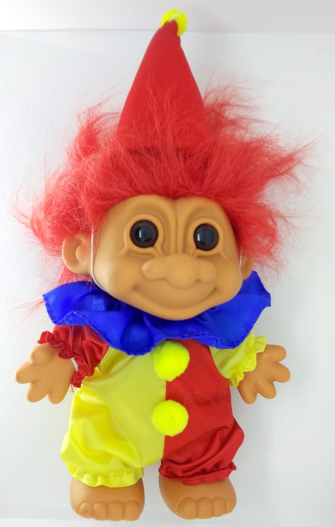 Vintage Russ Clown Troll Doll Red Hair | Etsy