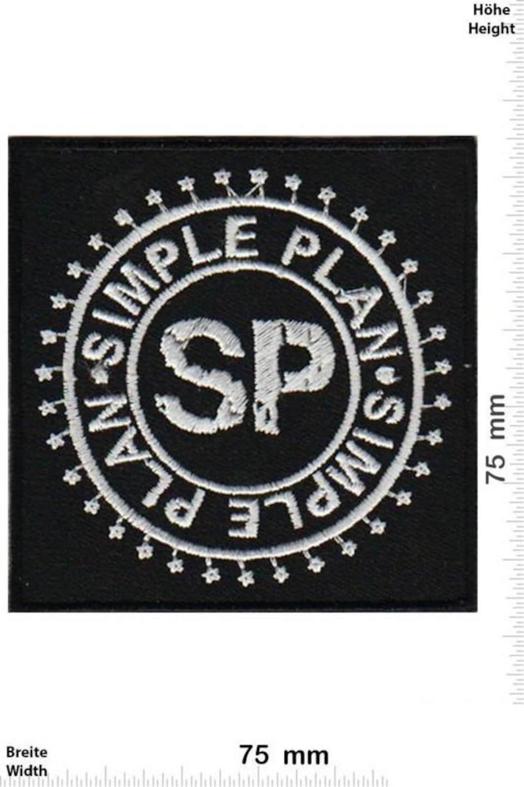 Simple Plan Rockband Embroidered Patch Badge Applique Iron On - Etsy