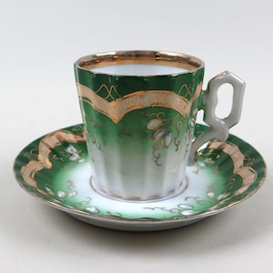 Cup and saucer. Kuznetsov Porcelain Factory