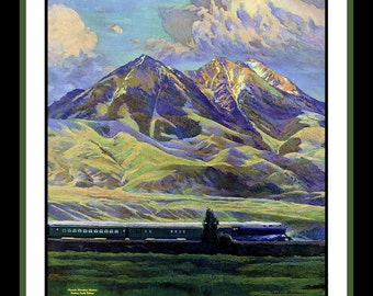 Montana Northern Pacific Large Refrigerator Magnet  Free US Shipping