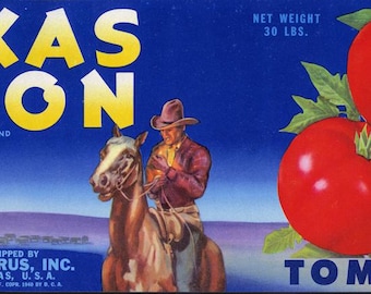 10 Different Vintage Tomato Can Labels - Set 3