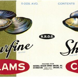 20 Different Vintage Fish Cannery Labels image 7