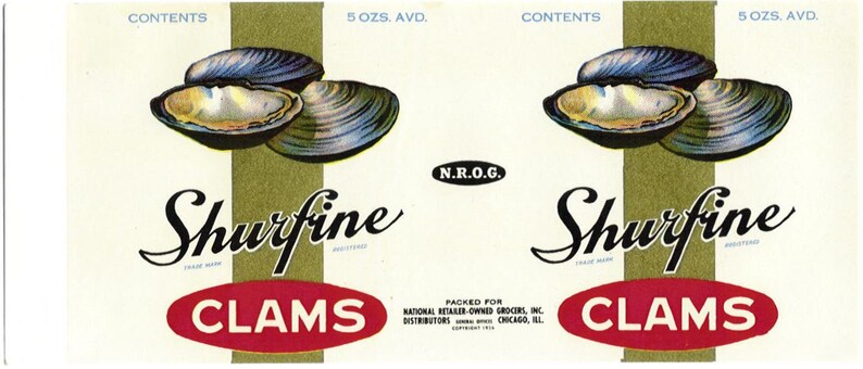 20 Different Vintage Fish Cannery Labels image 7