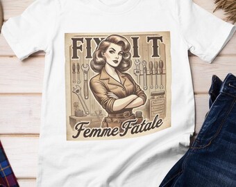 Girl Power Retro Graphic Tee | Feminist Empowerment Shirt