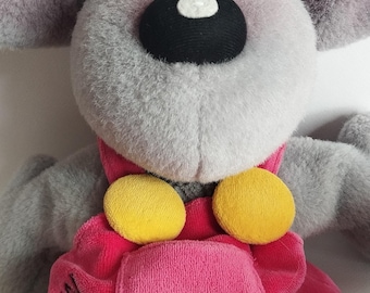 Vintage Diddl Mouse Large Plush Hand Puppet by Thomas Goletz 45 cm
