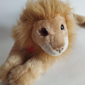 Vintage Steiff Plush Leo Lion 14&quot; EAN 066719 ID