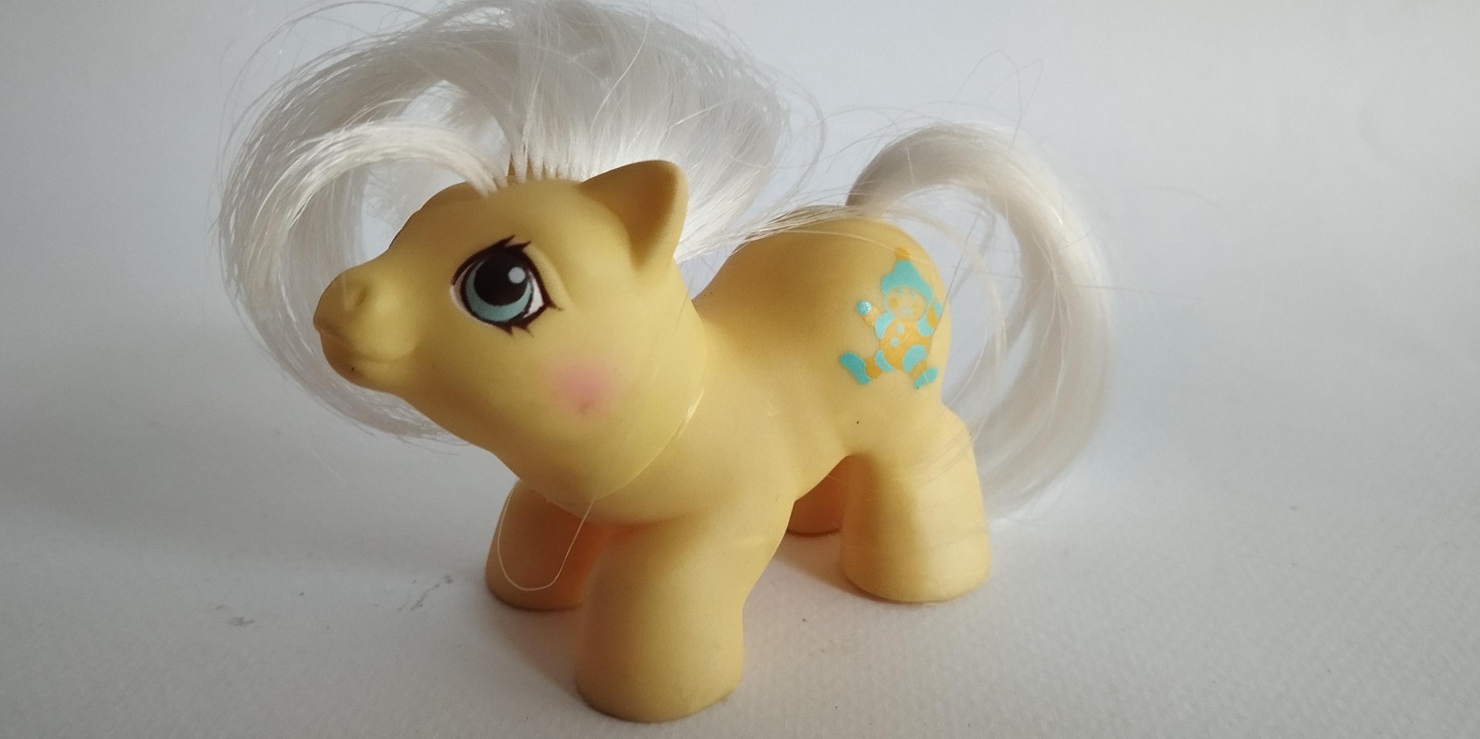 Mon petit poney bébé toppy stram : Achat occasion | Figurines Hasbro Jaune 41 Très bon état