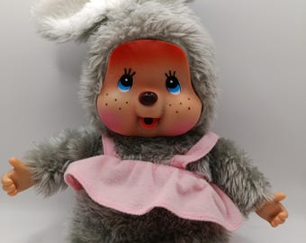 Monchhichi Chimutan Bunny Plush Heunec Exclusive Edition 11"
