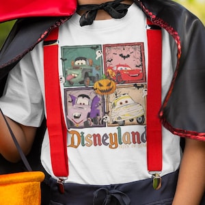Disney Cars Halloween Shirt | Disneyland Car Shirt | Lightning McQueen Shirt | Trick or Treat Tee | Spooky Season Shirt | Halloween Shirt