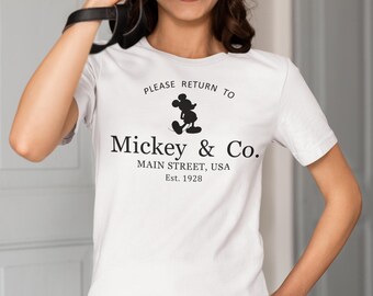 Mickey & Co. T-Shirt | Mickey and Co. Est. 1928 Shirt | Unisex Tee | Mickey And Friends Shirt | Disney Shirts | Disney Trip Tee