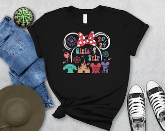 Minnie and Daisy Besties Trip Shirt | Disney Girls Trip 2026 | Mickey Girls Vacation Tee | Disney Best Friend Summer Trip Shirt