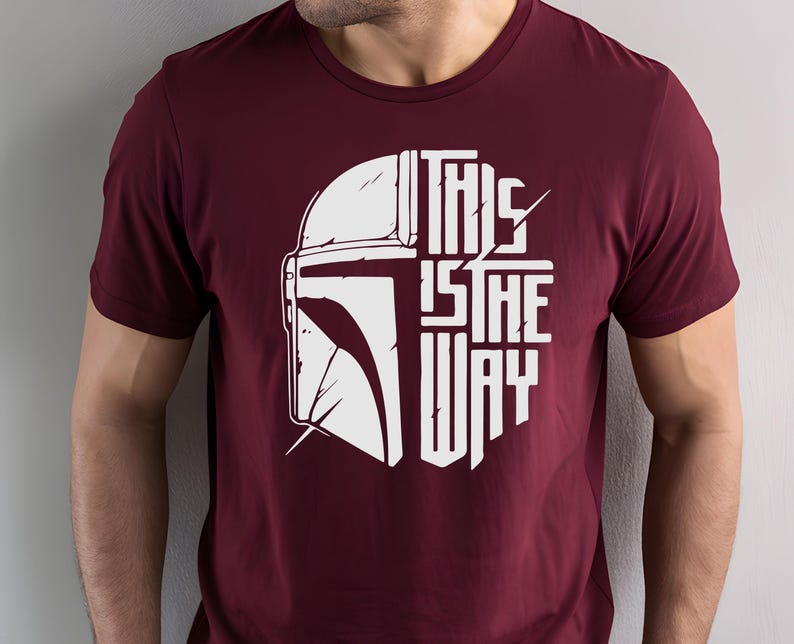 This Is The Way Shirt – Mandalorian & Star Wars Disney Tee, Galaxy’s Edge Disneyland Shirt, Perfect Gift for Him image 1