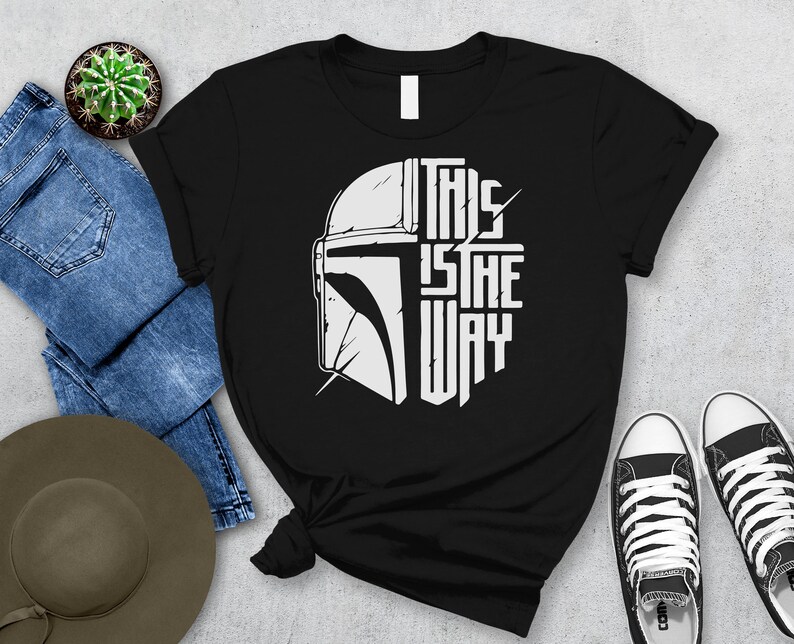 This Is The Way Shirt – Mandalorian & Star Wars Disney Tee, Galaxy’s Edge Disneyland Shirt, Perfect Gift for Him image 3