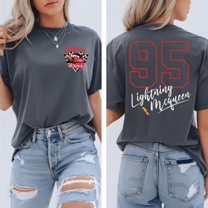 Disney McQueen Shirt, Disney Cars T-Shirt, Lightning McQueen Tee, Cars Group Shirt, Disney Movie Tee,  Cars Shirt